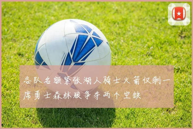 各队名额紧张湖人骑士火箭仅剩一席勇士森林狼争夺两个空缺